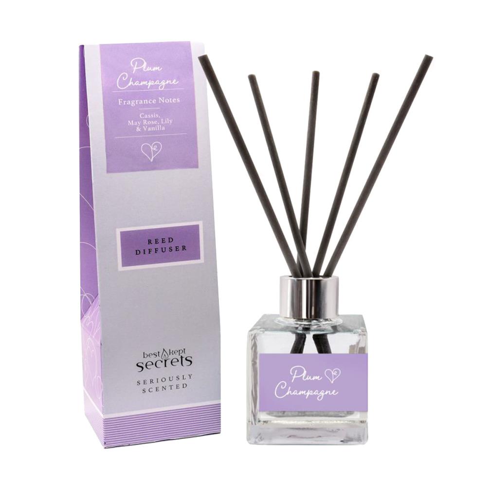Best Kept Secrets Plum Champagne Reed Diffuser - 100ml £13.49